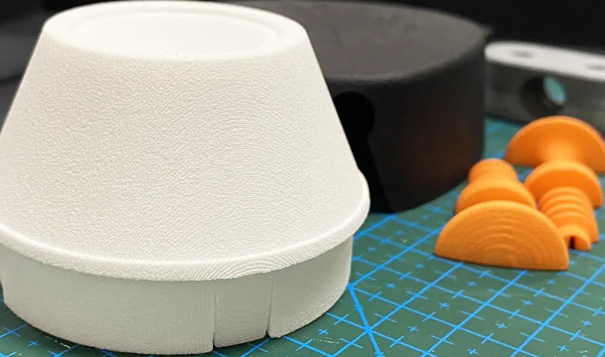 Pièce imprimé en Impression 3D Frittage de poudre