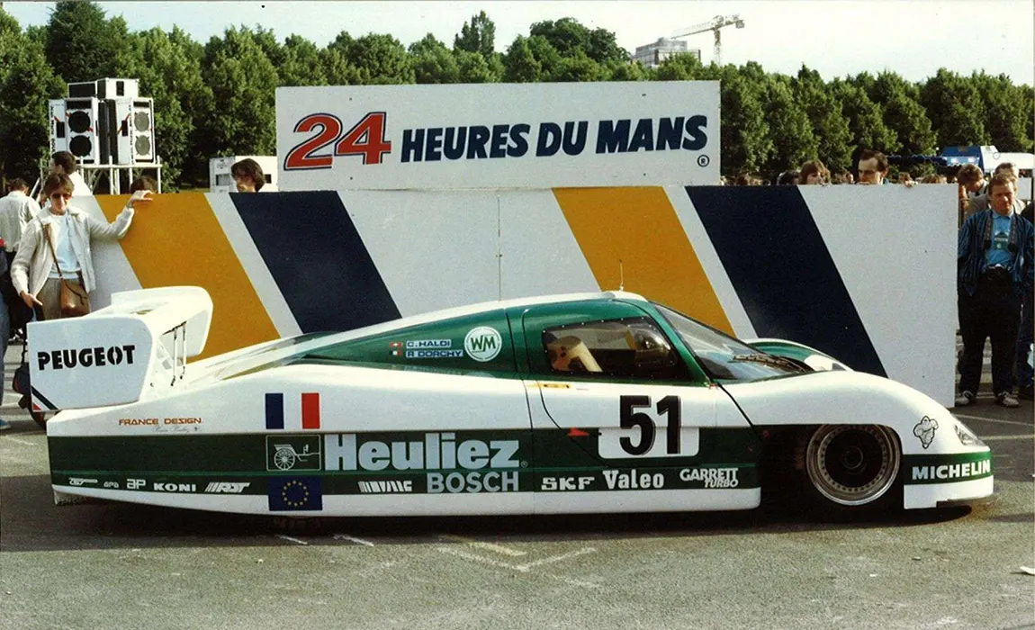 Peugeot wm88 aux 24h du Mans 1988