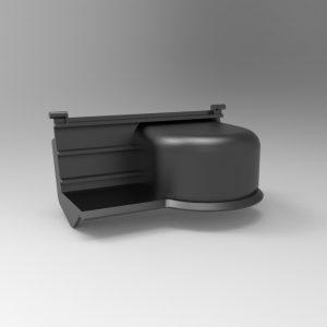 Cache crochet Pare-chocs avant - VW Golf II